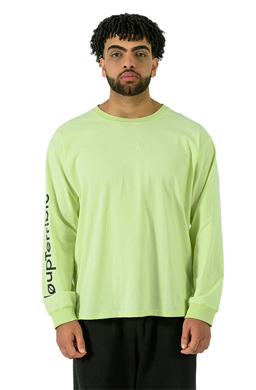 Mens Frost Green Long Sleeve Shirt