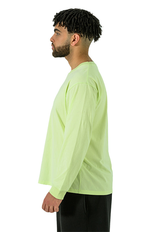 Mens Frost Green Long Sleeve Shirt