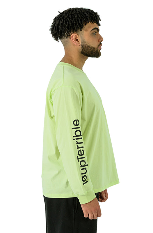 Mens Frost Green Long Sleeve Shirt