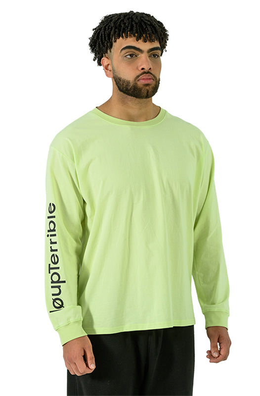 Mens Frost Green Long Sleeve Shirt