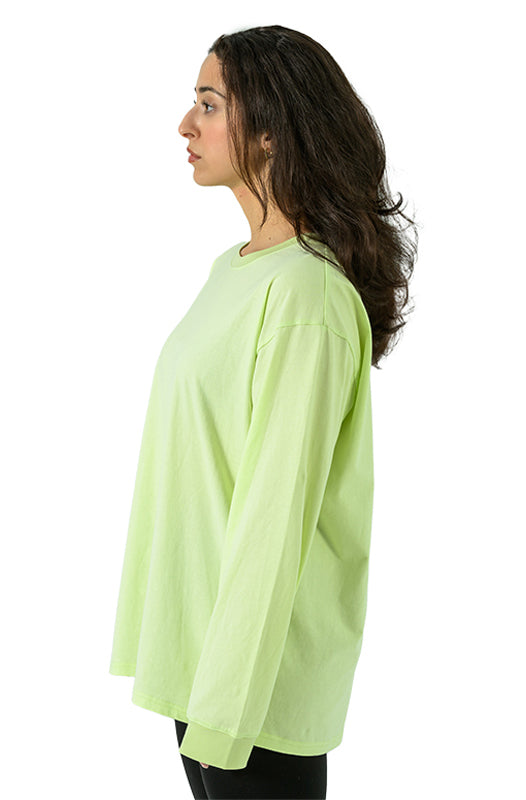 Women’s Frost Green Long Sleeve Shirt