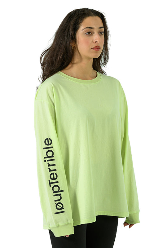 Women’s Frost Green Long Sleeve Shirt